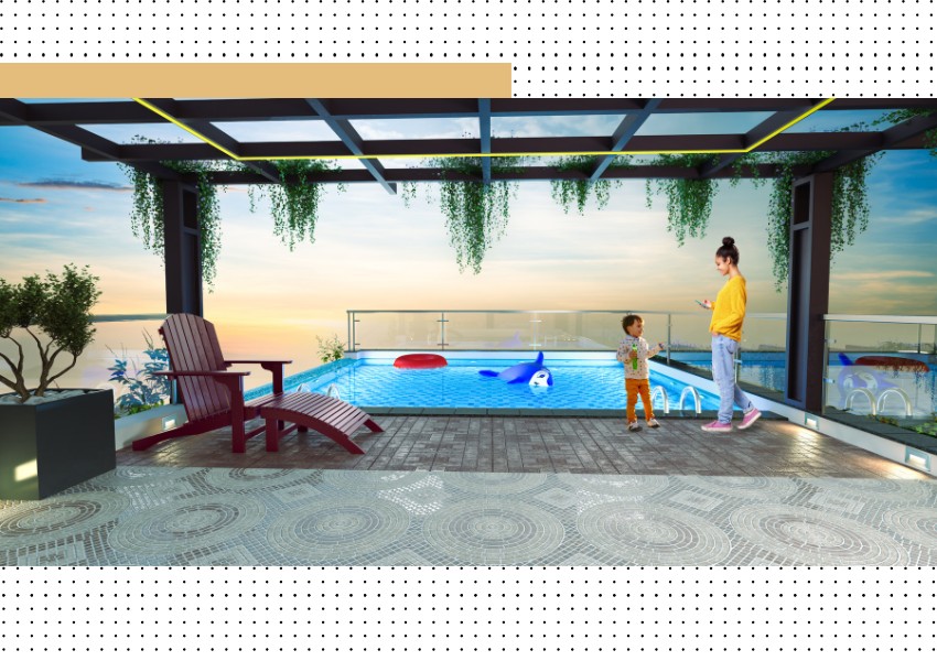Blu Sapphire Roof Top Pool - Mahodadhi Estate